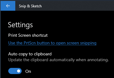 Auto copy to clipboard